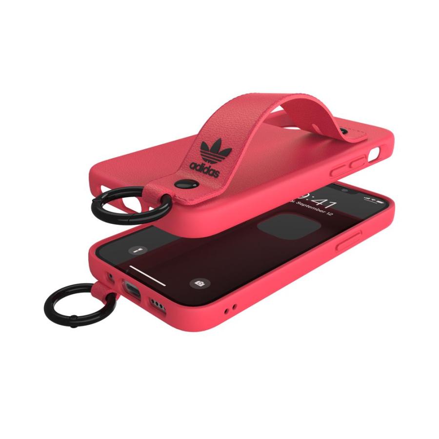 【アウトレット】 adidas アディダス  iPhone 12 mini OR Hand Strap Case FW20 black｜ymobileselection｜13