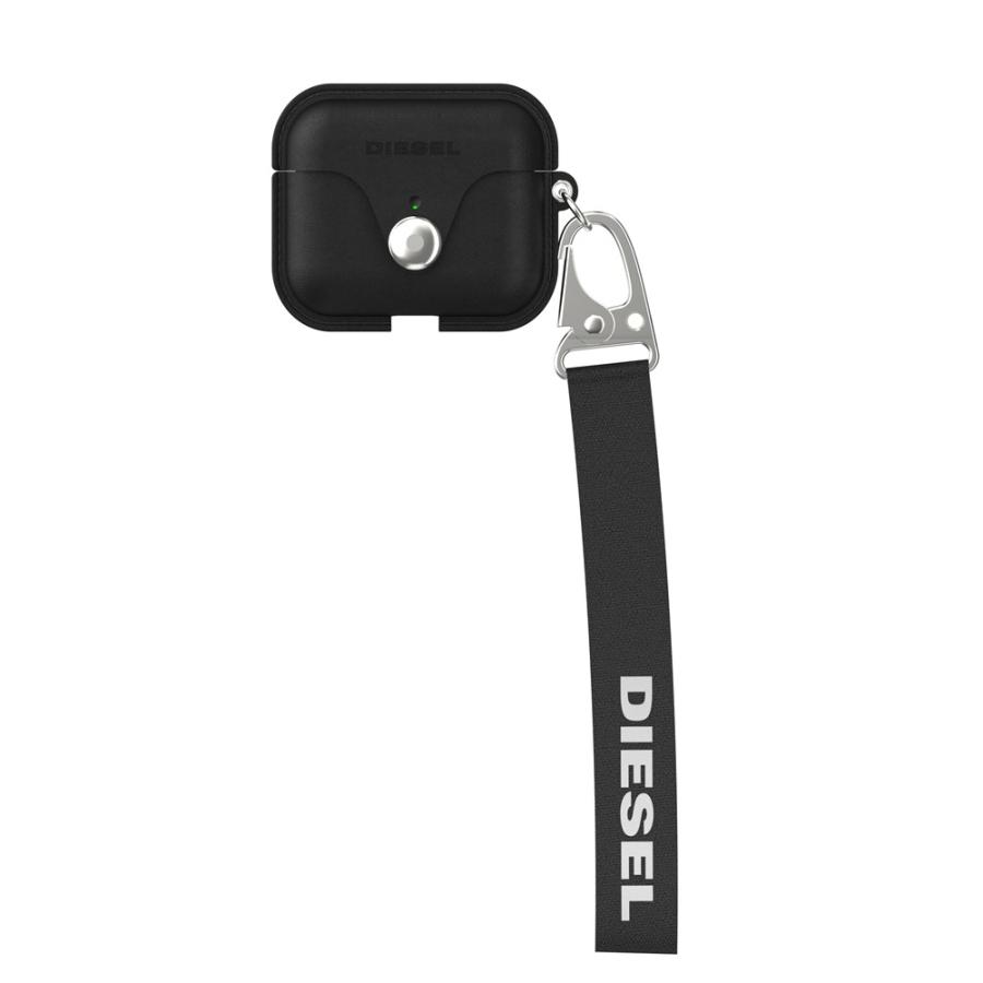 DIESEL ディーゼル AirPods 3 Airpod Case Leather FW22 black/white｜ymobileselection｜07