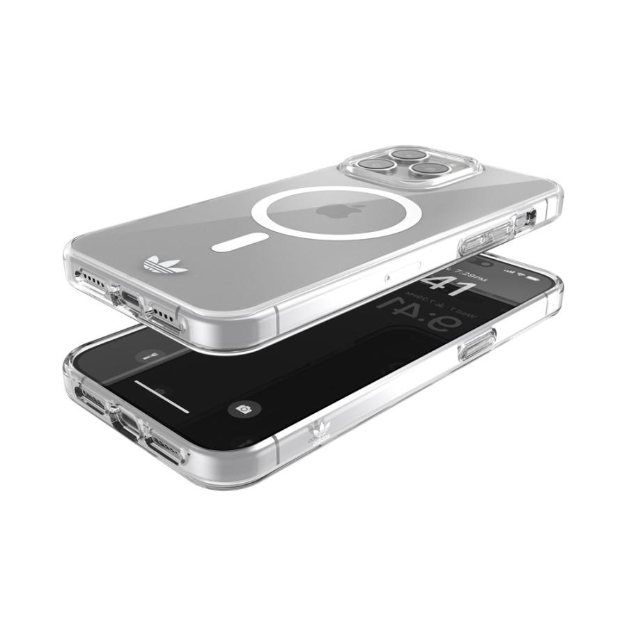 Adidas アディダス iPhone 15 Pro Max adidas OR Magsafe Case FW23 clear iPhoneケース スマホケース｜ymobileselection｜08