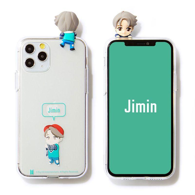 Iphone 12 12 Pro フィギュアクリアゼリーケース 吹き出し Jimin ジミン Bts Bts 公式 グッズ Tinytan Y Mobile Selection 通販 Paypayモール