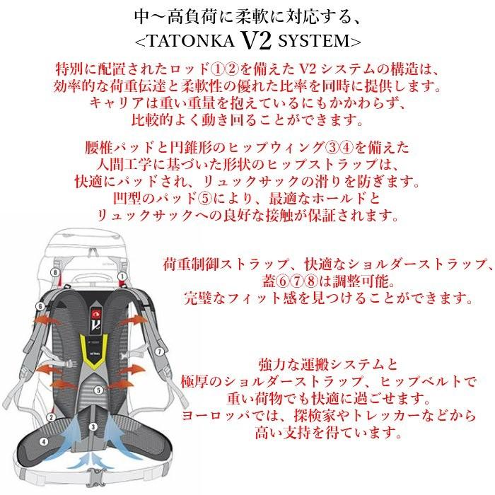 TATONKA (タトンカ) YUKON 50+10 大容量 トレッキング バックパック リュック ザック ウィメンズ 直輸入/国内在庫ありの画像