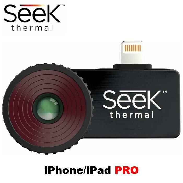 【国内正規品】Seek Thermal シークサーマル 一年保証 スマートフォン用 赤外線 サーモグラフィカメラ　熱画像 スマホ用 iPhone/iPad用 (Compact-PRO)｜yms-online