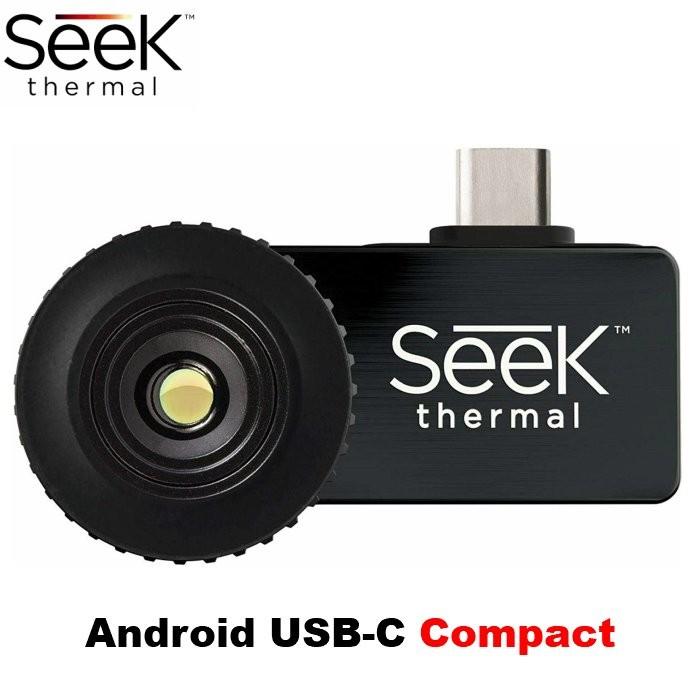 【国内正規品】Seek Thermal シークサーマル  一年保証 赤外線 サーモグラフィカメラ Android端末 USB-C (Compact)｜yms-online