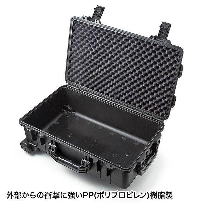 ハード ツール ケース（キャリータイプ） 精密機器向け ビジネス サンワサプライ BAG-HD3 新品 送料無料｜yms-reusestore｜02