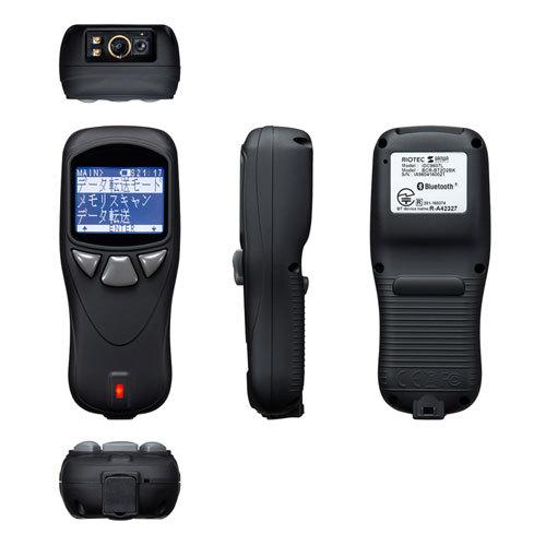 サンワサプライ　Bluetooth2次元コードリーダー　BCR-BT2D2BK BCR-BT2D2BK【Bluetooth2次元コードリーダー（液晶付き・QR
