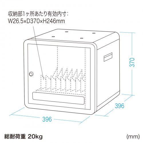 SANWA SUPPLY 充電保管庫 Type-C PD対応 複数のiPad タブレット SANWA SUPPLY 充電保管庫 Type-C PD対応 複数のiPad タブレット