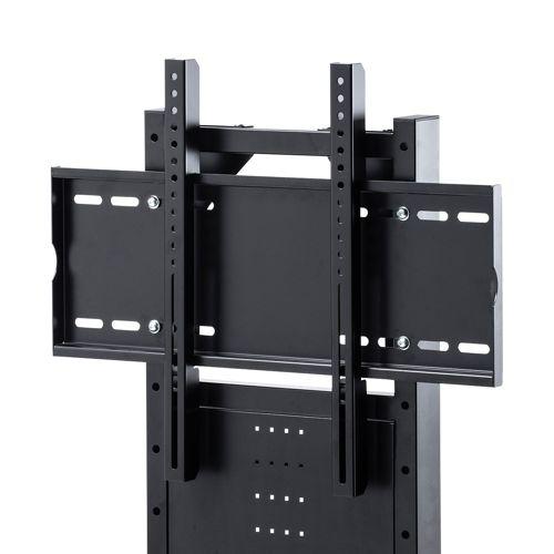 32〜65インチ対応 壁寄せ液晶ディスプレイスタンド 縦型設置も可能 CR-PL33BK サンワサプライ 送料無料  新品の画像