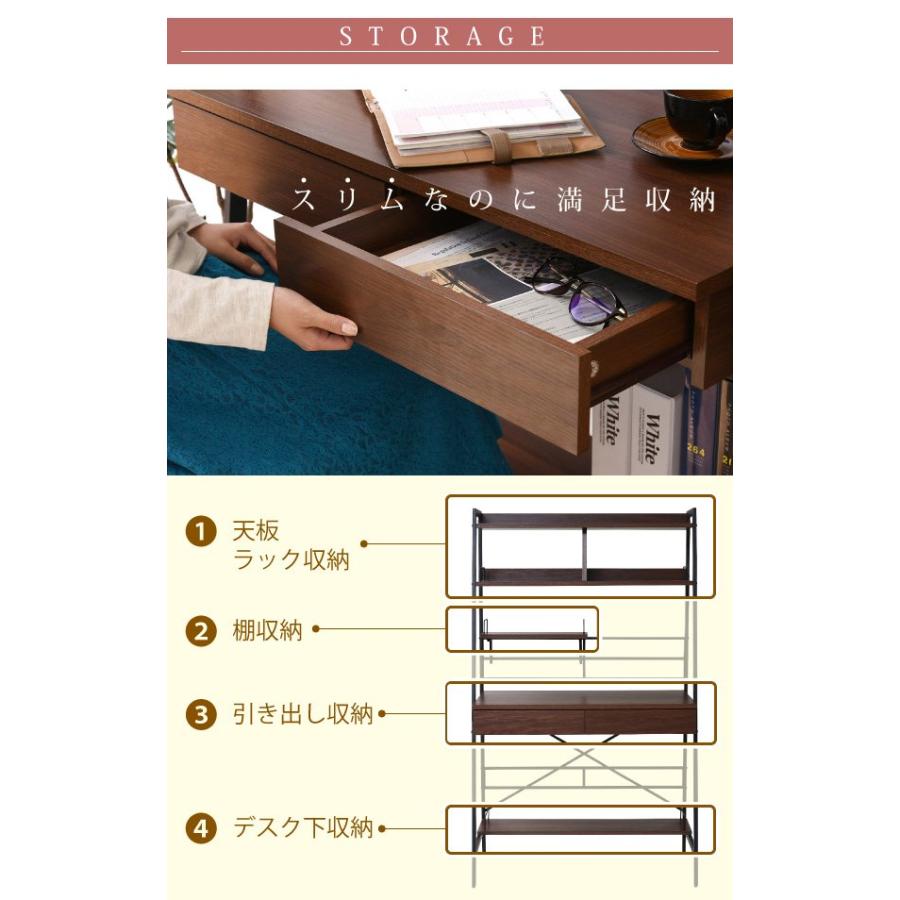 パソコンデスク おしゃれ 幅90cm 2WAY ハイロー切替 高さ調節 パソコンデスク おしゃれ 幅90cm 2WAY ハイロー切替 高さ調節