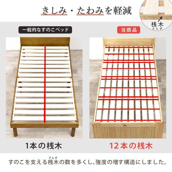 ベッド フレーム シングル 下収納 コンセント付き すのこ 宮付き ベッド フレーム シングル 下収納 コンセント付き すのこ 宮付き
