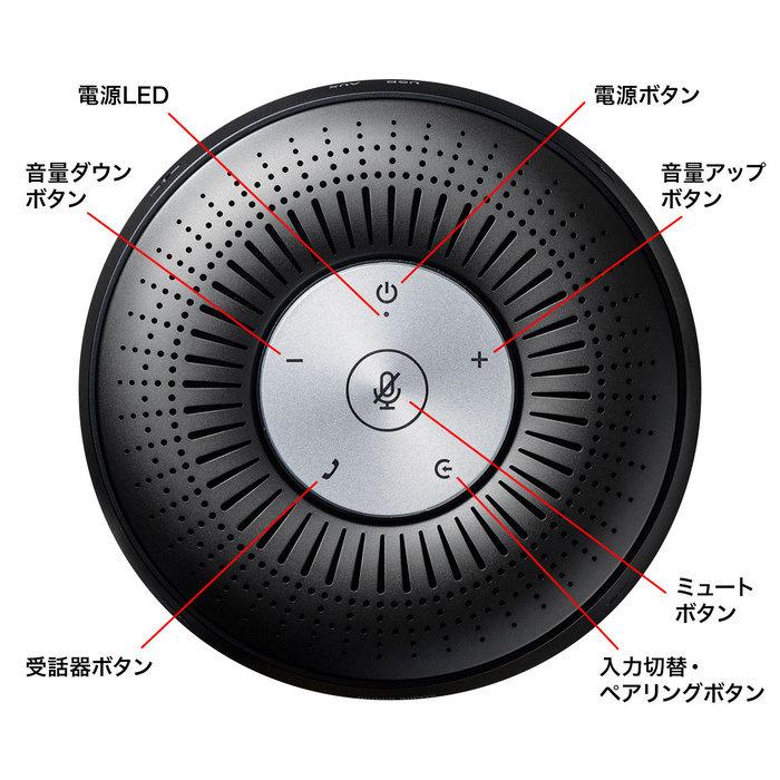 SANWA SUPPLY（サンワサプライ） Bluetooth会議 スピーカーフォン 4