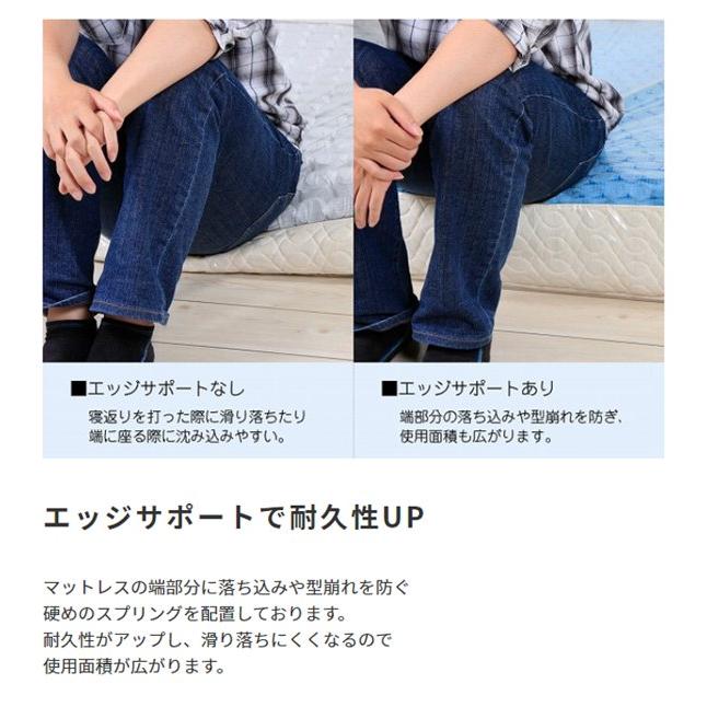 マットレス セミダブル 単品 腰痛 ポケットコイル 白 ホワイト マットレス セミダブル 単品 腰痛 ポケットコイル 白 ホワイト