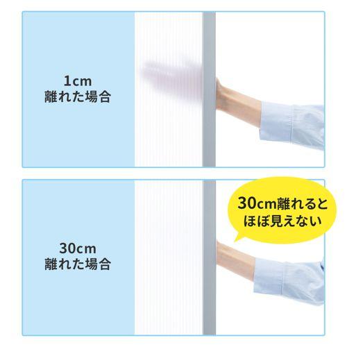 SANWA SUPPLY（サンワサプライ） パーティション 三連タイプ ホワイト