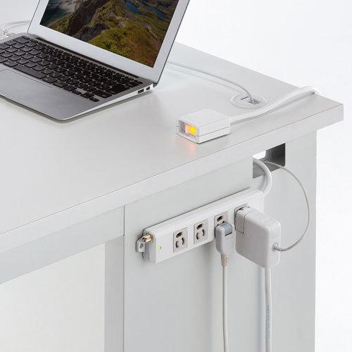 手元スイッチ付き抜け止めタップ 3P 4個口 5m 電源タップ マグネット付き TAP-5433MGN2-5 サンワサプライ 送料無料 新品_2