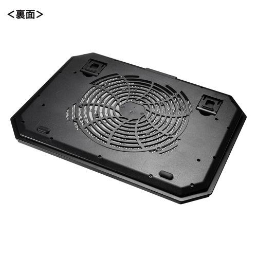 ノート用クーラーパッド 20cmの大型ファン搭載、3段階高さ調節可能強力 TK-CLN29U サンワサプライ 送料無料 新品_10