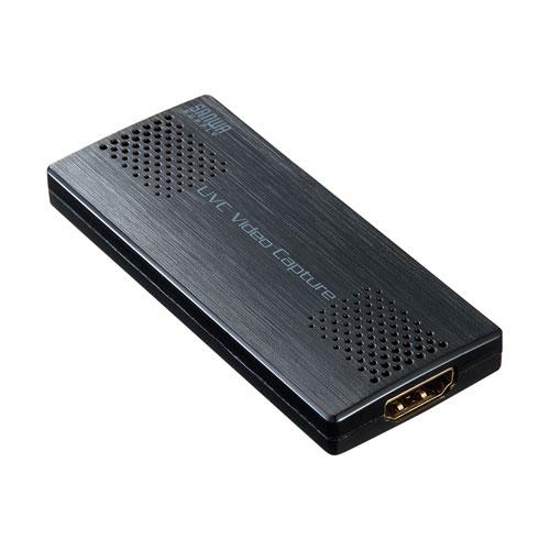 USB-HDMI変換カメラアダプタ USB2.0  HDMI出力をPCへ取り込む キャプチャー UVC対応 USB-CVHDUVC2 サンワサプライ 送料無料 メーカー保証 新品の画像