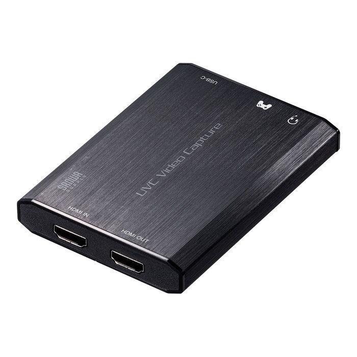 HDMIキャプチャー USB3.2 Gen1・4K パススルー出力付き HDMI出力映像・音声をPCへ取込 サンワサプライ USB-CVHDUVC3 メーカー保証新品 送料無料｜yms-reusestore｜10