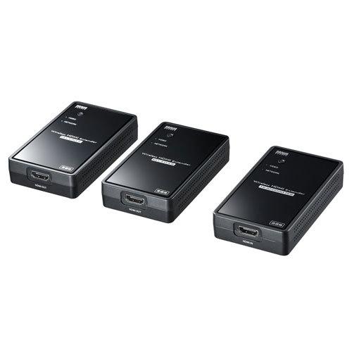 SANWA SUPPLY ワイヤレス分配HDMIエクステンダー(2分配) 離れた SANWA SUPPLY ワイヤレス分配HDMIエクステンダー(2分配) 離れた