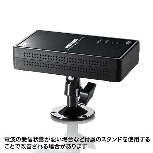 サンワサプライ　ワイヤレス分配HDMIエクステンダー HDMI延長（エクステンダー・ワイヤレス・無線・フルHD・分配