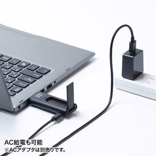 SANWA SUPPLY ワイヤレスHDMIエクステンダー 送信機は20台まで