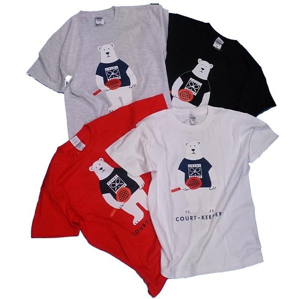 SEIJO COURT KEEPER コットンベアTシャツ(背中ワッペンタイプ SEIJO COURT KEEPER コットンベアTシャツ(背中ワッペンタイプ