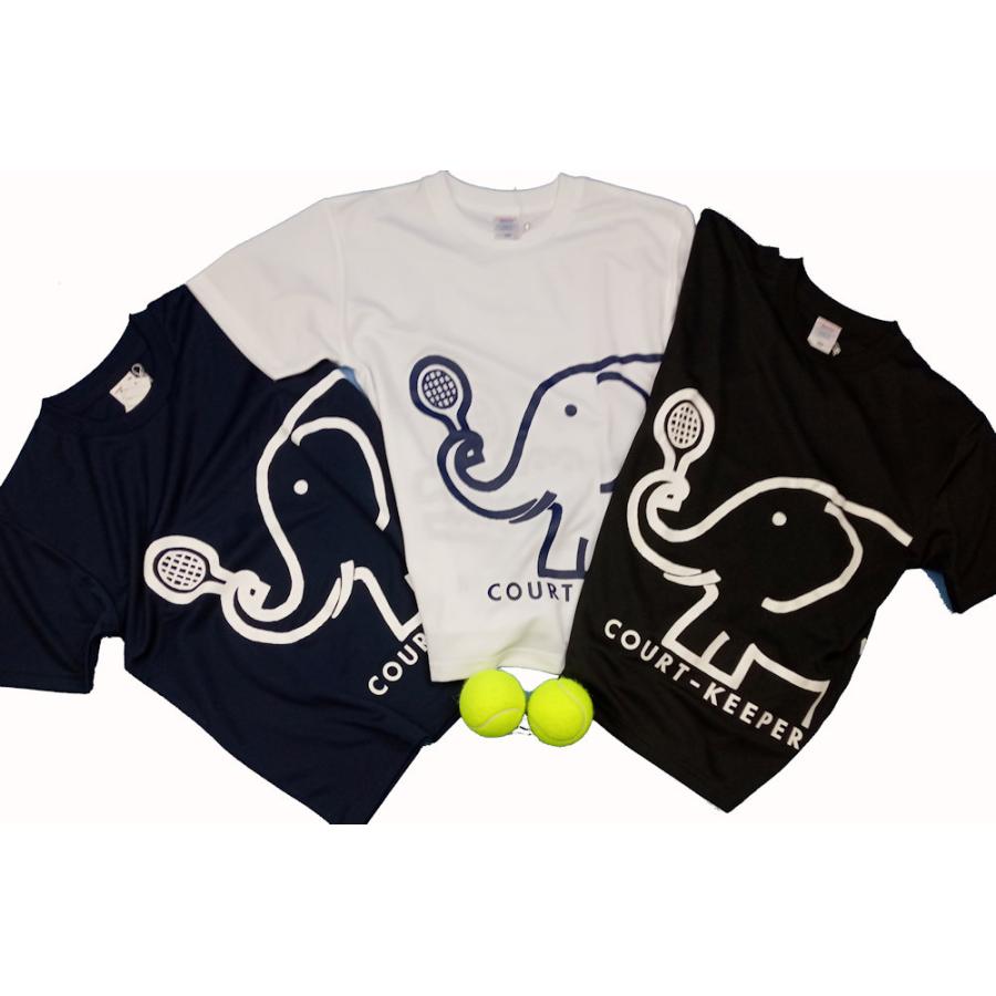 コートキーパー ゾウVSアフリカワニの一騎打ちTシャツ TE―ZWM−色番