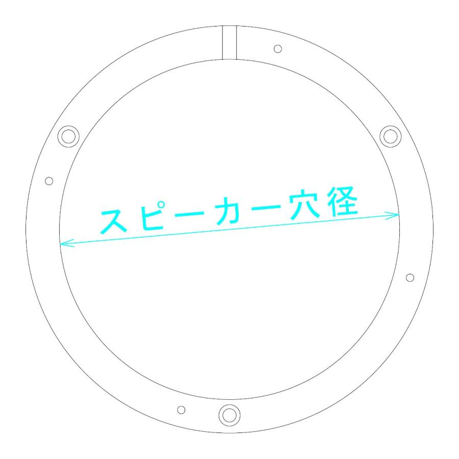 スズキ車用インナーバッフル 穴径変更で海外スピーカーにも対応 Ib 0012 Ymshopヤフーショッピング店 通販 Yahoo ショッピング