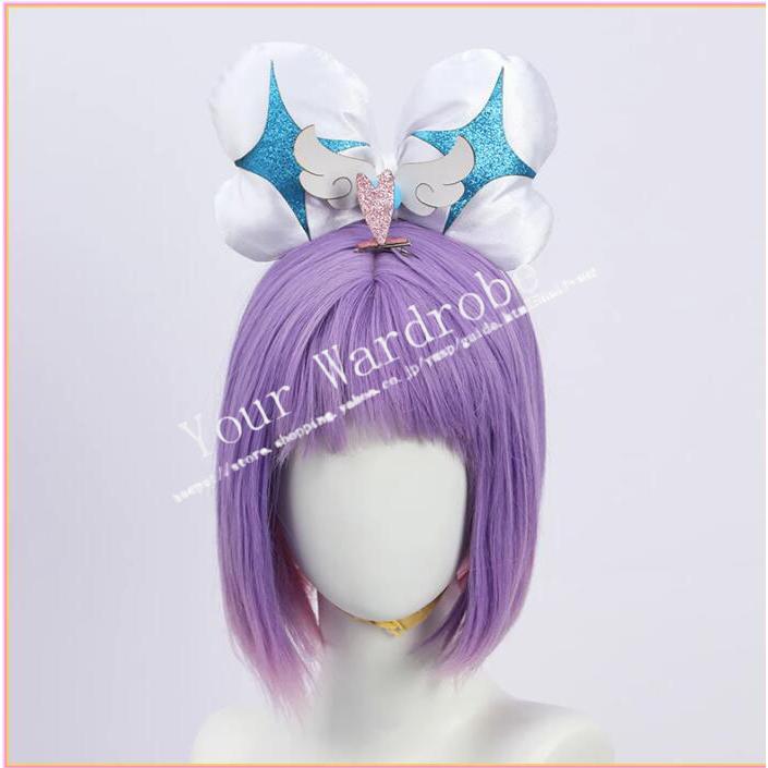 新品 ひろがるスカイ！プリキュア 風 虹ヶ丘ましろ にじがおかましろ キュアプリズム コスプレ衣裝 ウィッグ レディース コスプレ衣装 変装 仮装｜ymsp｜11