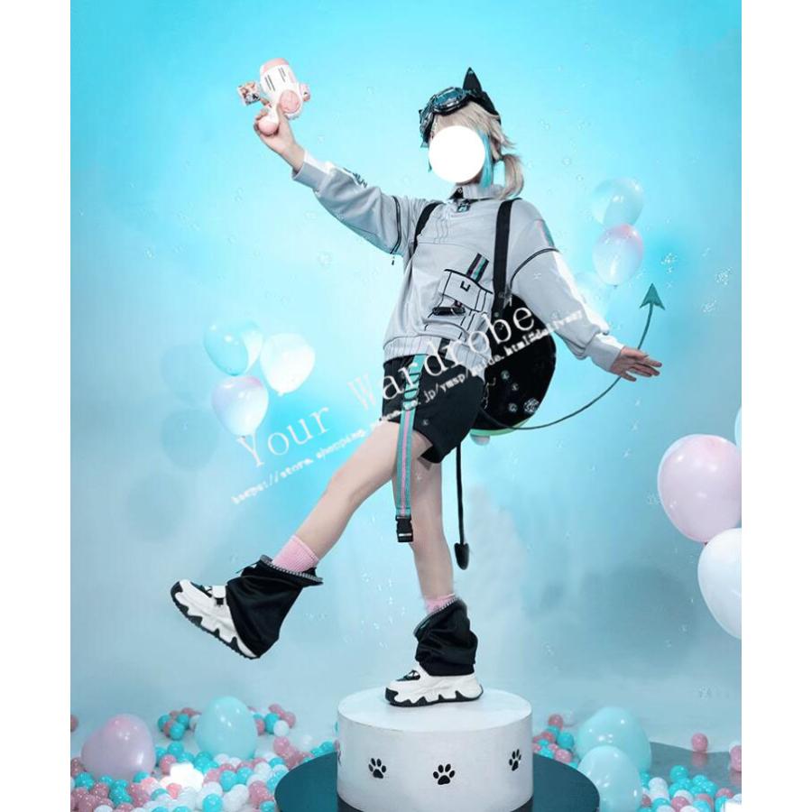 バーチャルYouTuber VTuber 風 にじさんじ アザ Aza コスプレ バーチャルYouTuber VTuber 風 にじさんじ アザ Aza コスプレ