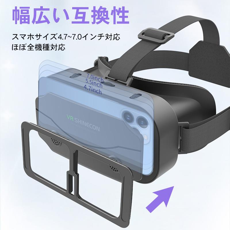 VRゴーグル VR グラス 3Dメガネ iPhone Android スマホ VRゴーグル VR グラス 3Dメガネ iPhone Android スマホ