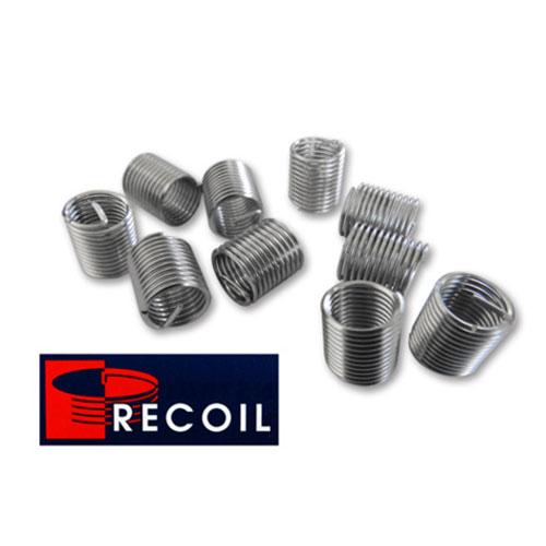 リコイル キット5/16-18 インチUNC RECOILネジ穴修正工具ハーレー RECOIL リコイル パケット 5/16-18 荒目 工具 雌ネジ 受け側 10個 ネジ