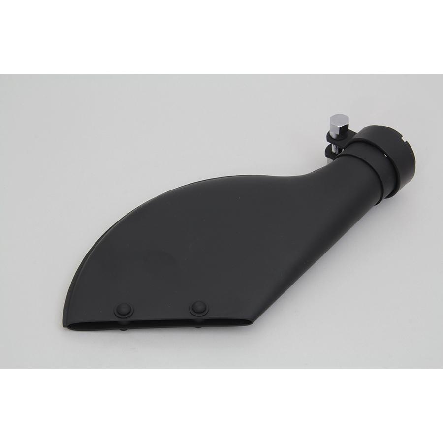 ブラック 黒 エキゾースト マフラー バティック スタイル フィッシュ