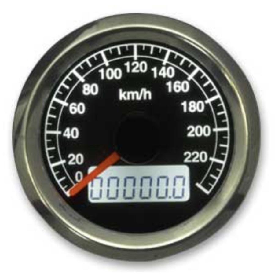 48mm アジャスタブル 調整可能 スピードメーター 速度計 240km/h 1995