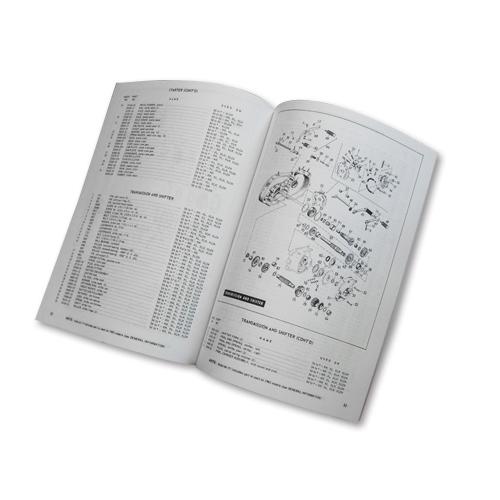 1954-1965 KH XL XLH XLHC スペアパーツ パーツ 部品 リスト カタログ