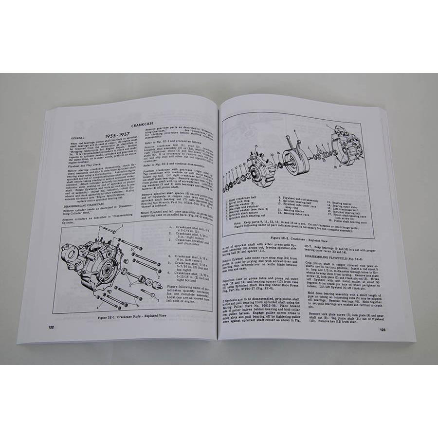 1948-1957 PANHEAD パンヘッド サービス 整備 マニュアル エンジン