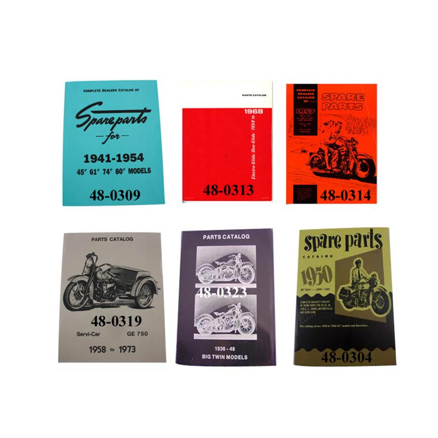 6冊お得セット G W FL EL 1936-1973 スペア ファクトリー パーツ