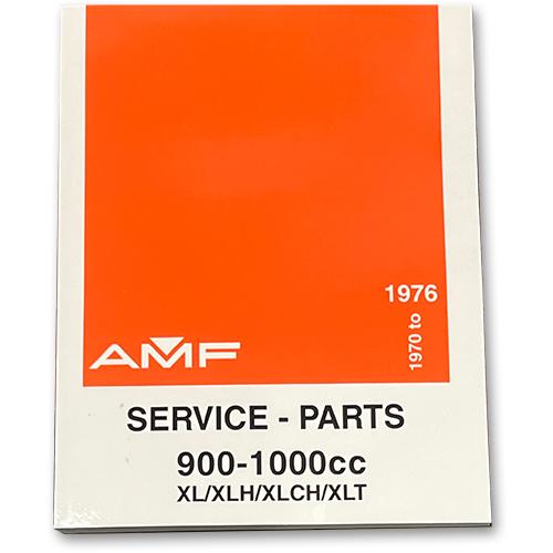 1970-1976 XL XLH XLCH XLT 900-1000cc サービス マニュアル 整備