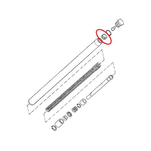 1952-1972 XL K FL 33.4mm フォーク スプリング リテーナー のみ 94694