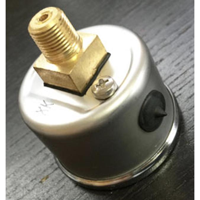 AEE オイル プレッシャーゲージ フィッティング ショベル 油圧計 FL FX AEE オイルプレッシャーゲージ 油圧計 60PSI表示 ロゴ入り