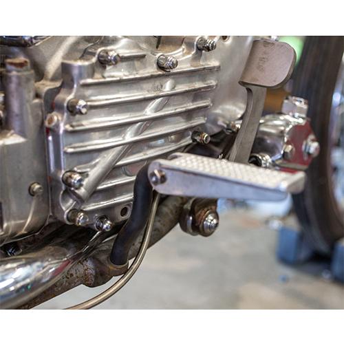 ミッドフット ペグ マウント 4インチBT 1936-1969 ジェネレーター発電+1.5インチ オープンベルト ハーレー :CON081 ...