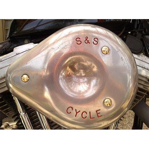 はる セット購入で割引可 様 お仕上がり確認用 ブラス S&S ティアドロップ エアクリーナー カバー スポーツスター