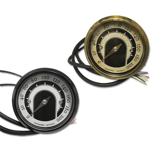 49mm 小型 スピードメーター 速度計 電気式 ミニ メーター ビンテージ