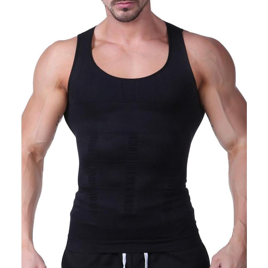 加圧ウェア★新品タグつき未使用品 XL size メンズ 極強力 加圧 シャツ 筋肉 トレーニング ウェア タンク