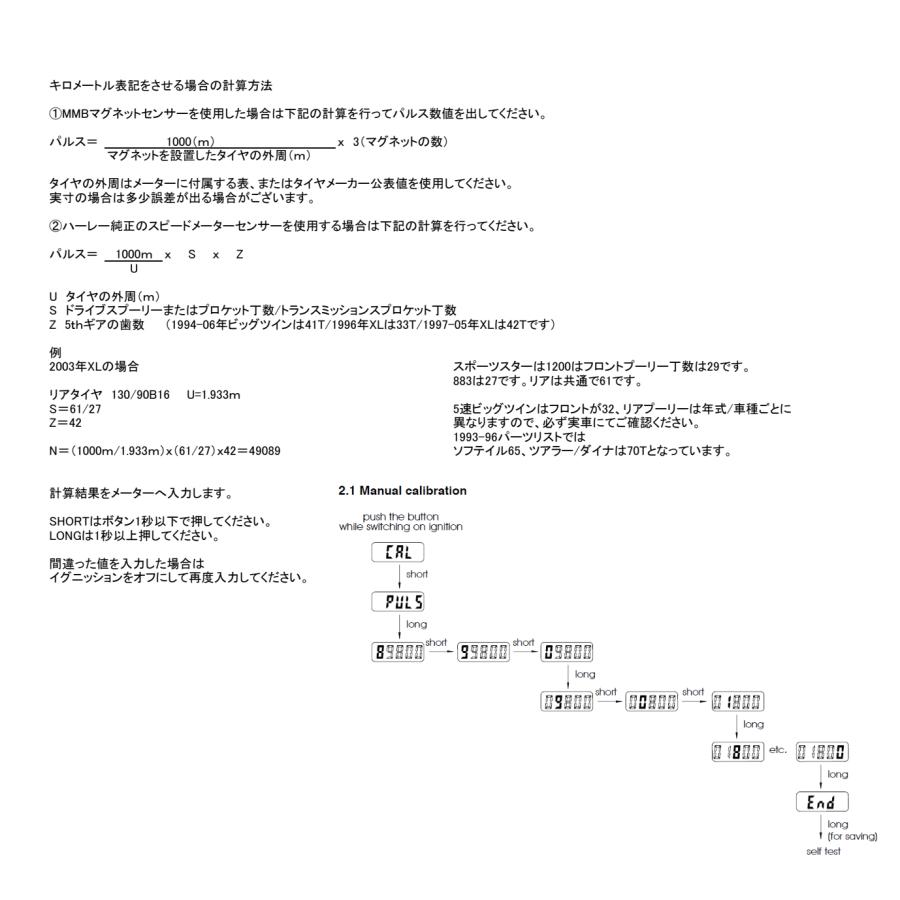 MMB TARGET 文字盤 直径 48mm 電気式 車速 速度計 クローム スピード