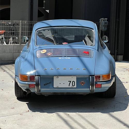 グリル バッジ FLAT6HOLIC レーシング ペガサス Porsche ポルシェ 356