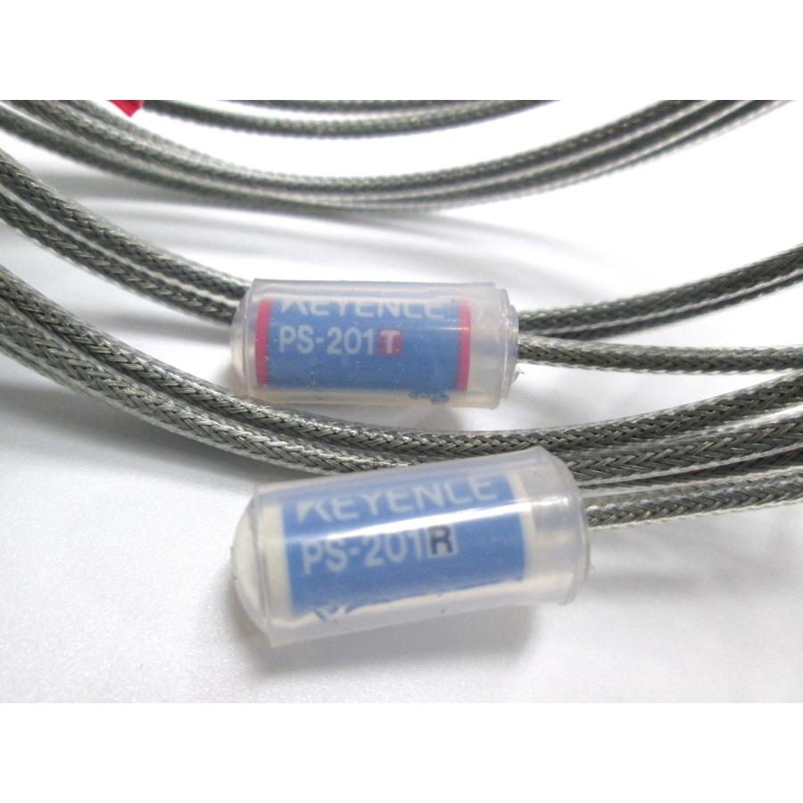 キーエンス　アンプ分離型光電センサ PS-201 ( PS-201R + PS-201T ) 　未使用品 |  | 01