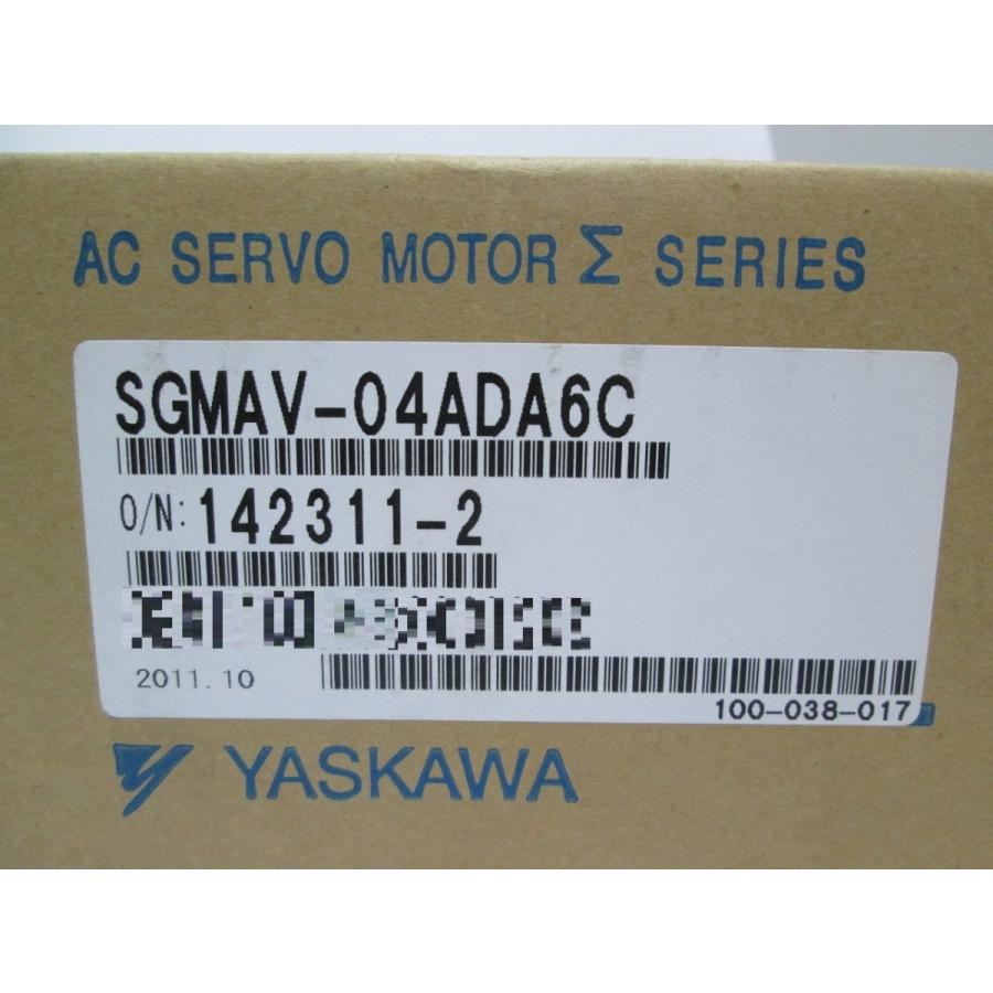 安川電機　ACサーボモーター SGMAV-04ADA6C　未使用品 |  | 03
