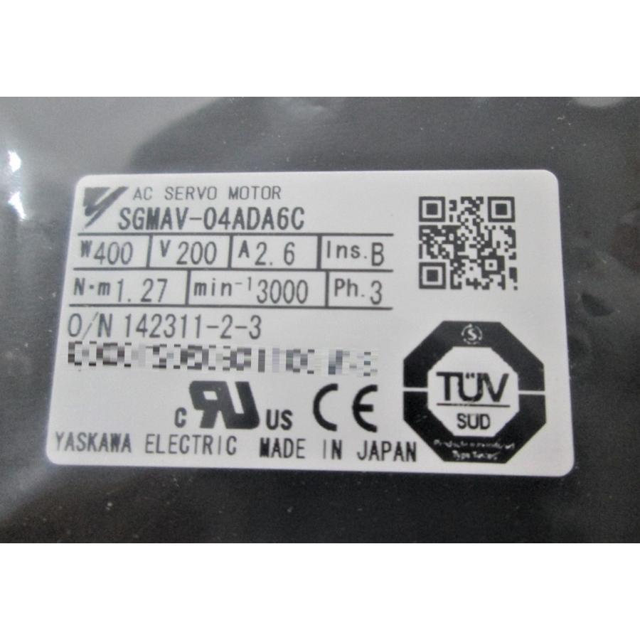 安川電機　ACサーボモーター SGMAV-04ADA6C　未使用品 |  | 04
