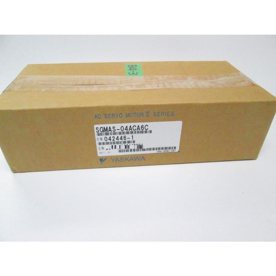 安川電機　ACサーボモーター SGMAV-04ACA6C　未使用品 |  | 04