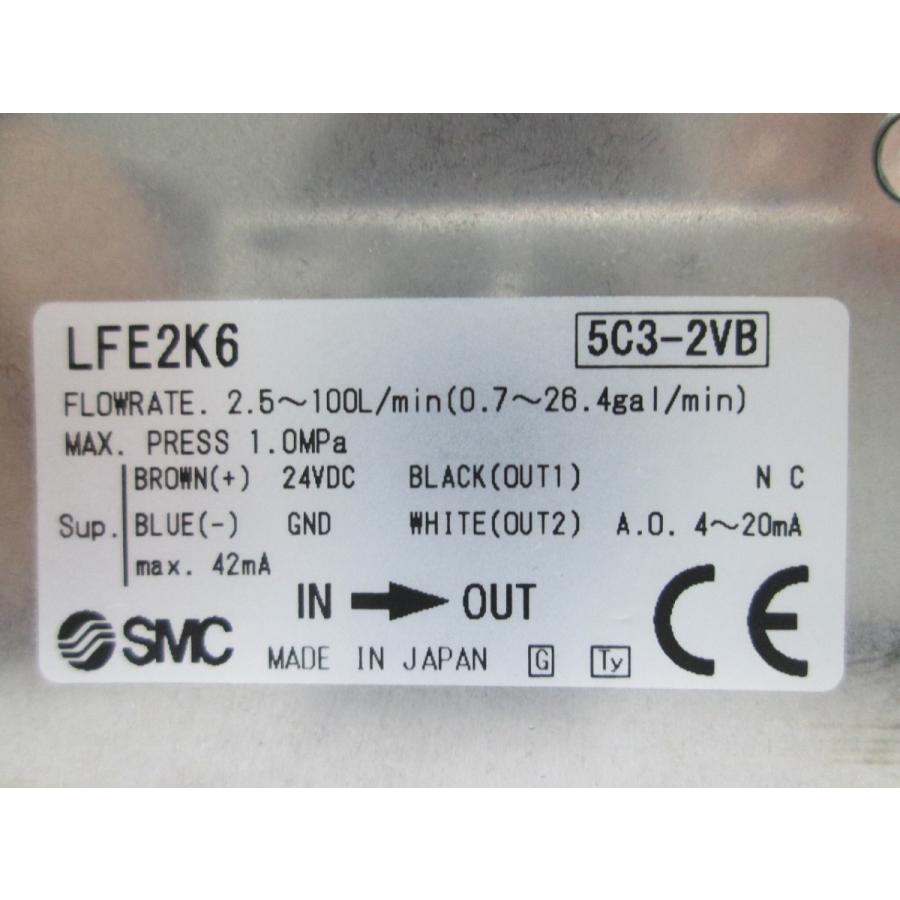 SMC　3色表示 電磁式デジタルフロースイッチ　LFE2K6　未使用品 |  | 01