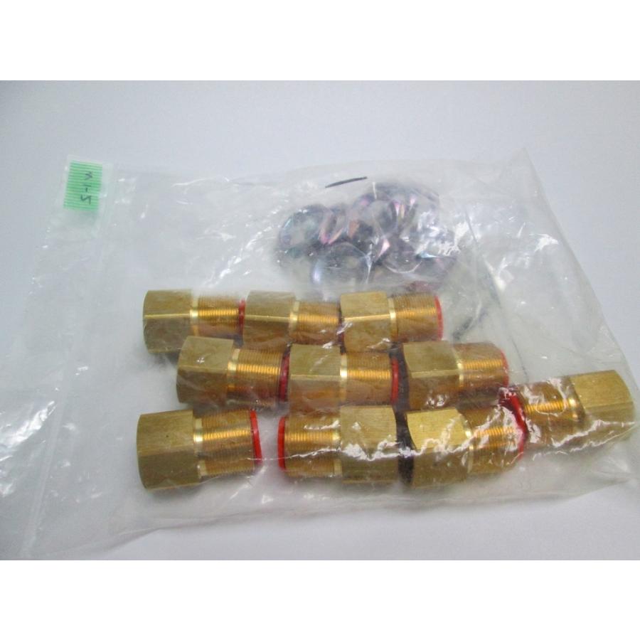 SMC　ワンタッチ管継手 隔壁用メスユニオン【10個】　KQ2E13-04A　未開封 |  | 01